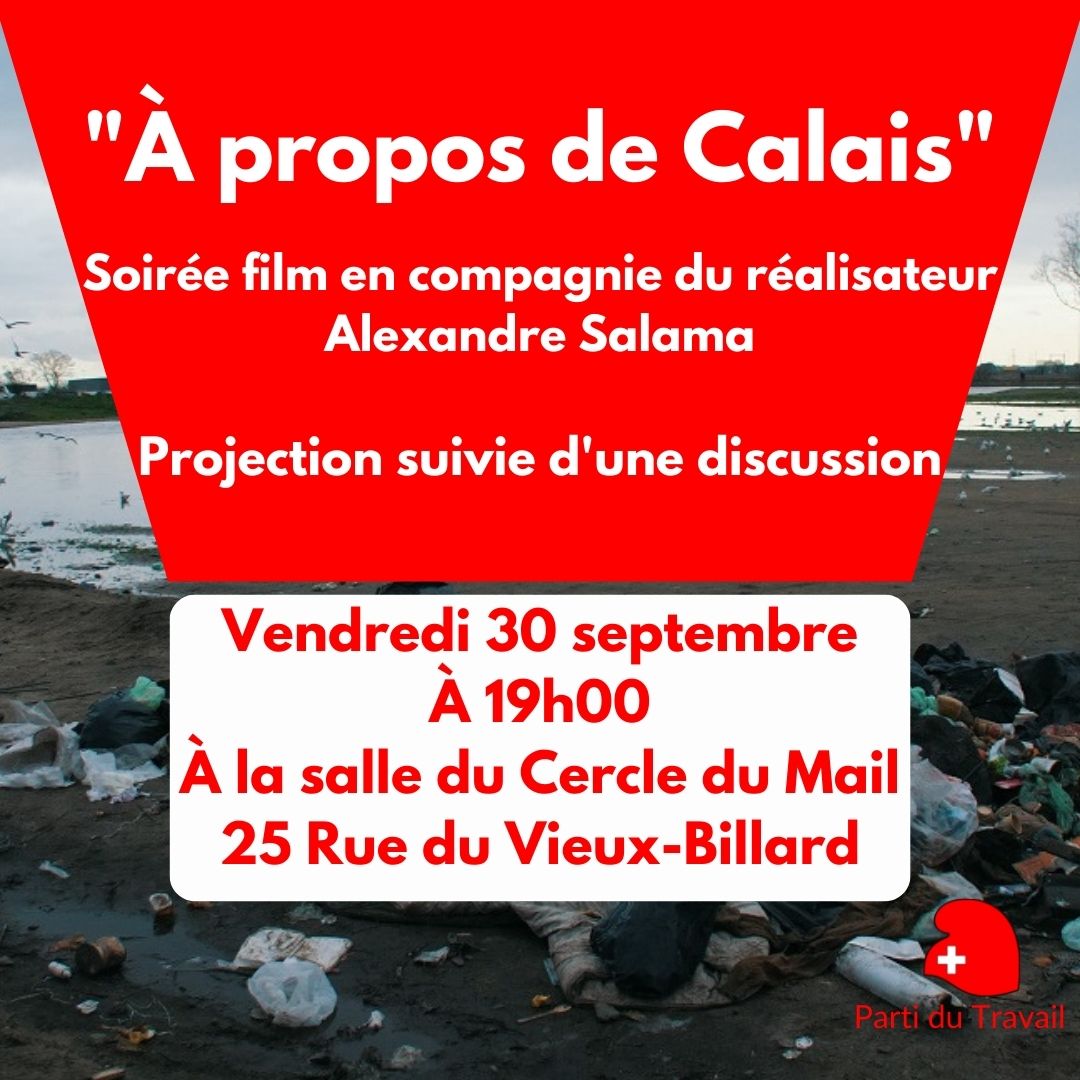 « A propos de Calais » : soirée film