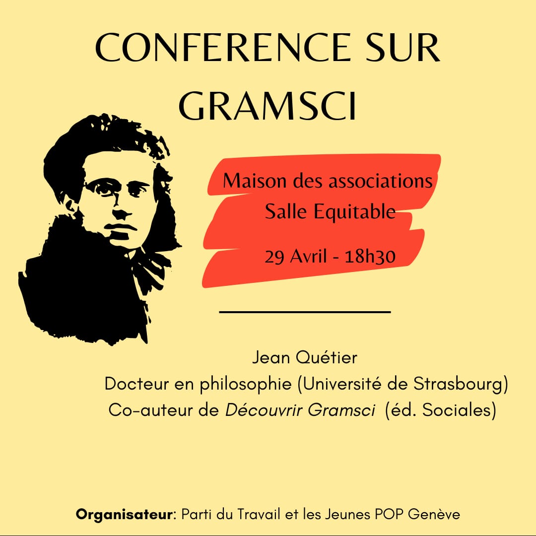 Conférence sur Gramsci