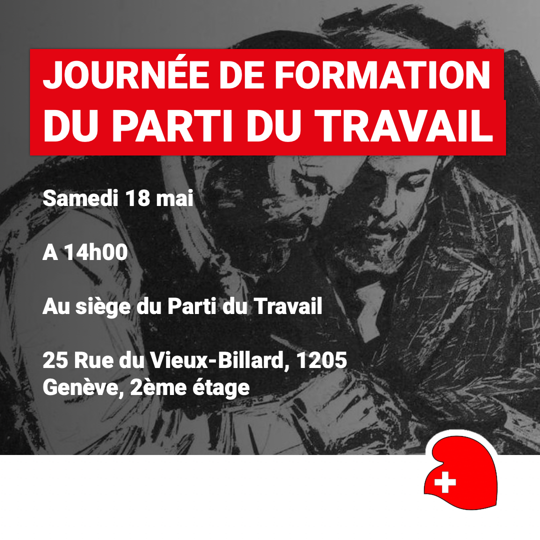 Journée de formation du Parti du Travail