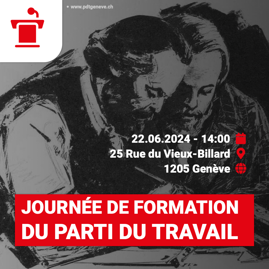 Journée de formation du Parti du Travail