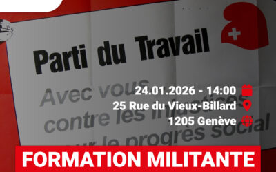 Formation militante – santé, le samedi 24 janvier 2026