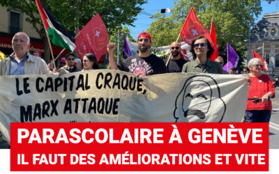 Parascolaire à Genève : il faut des améliorations et vite.